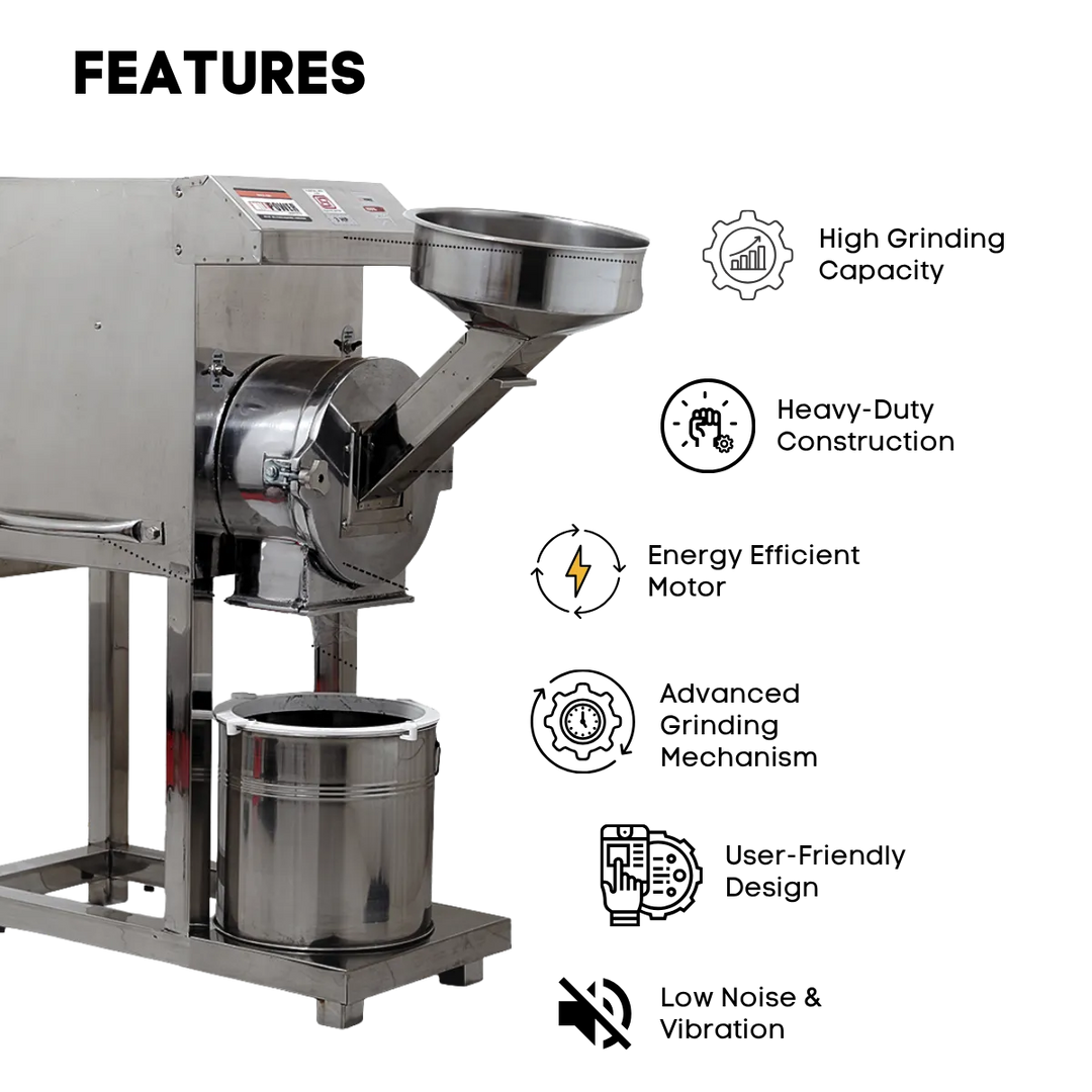 mini pulverizer features