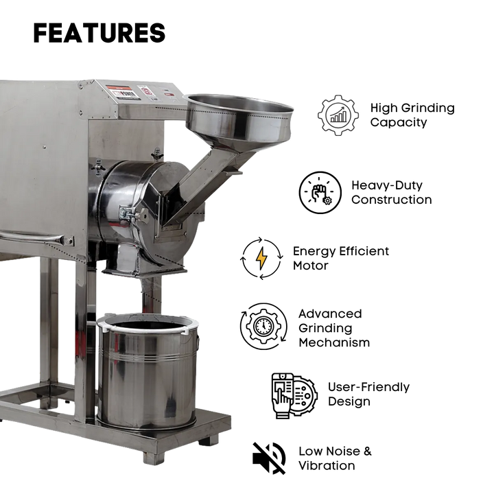 mini pulverizer features