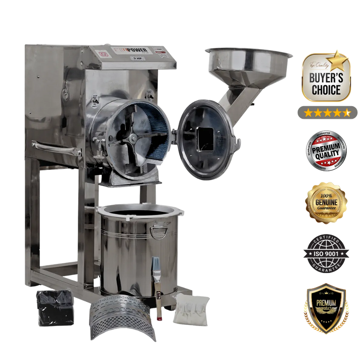 mini pulverizer front view
