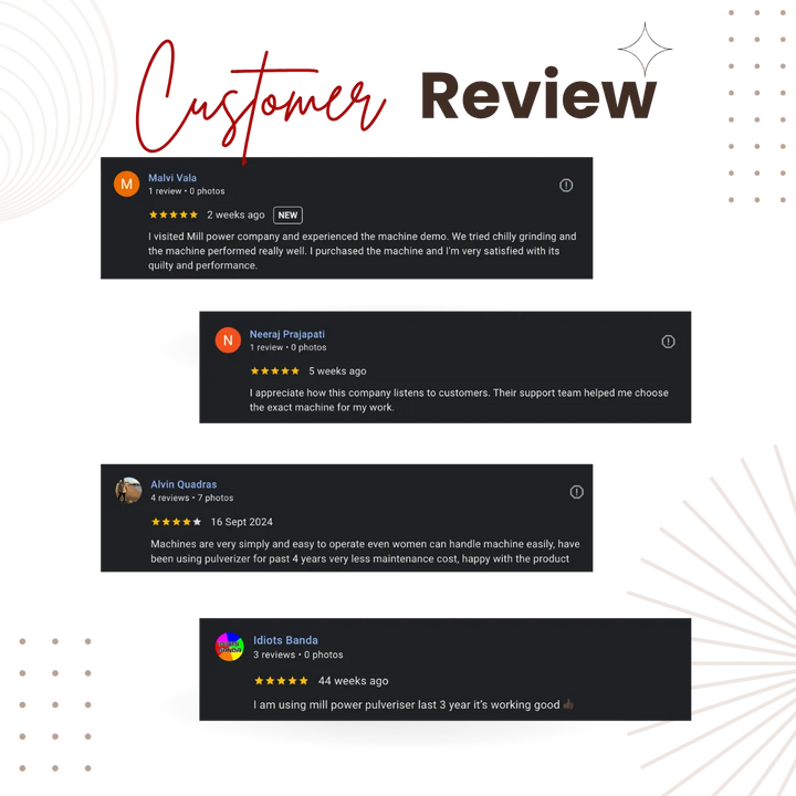 pulverizer grinding machine Review