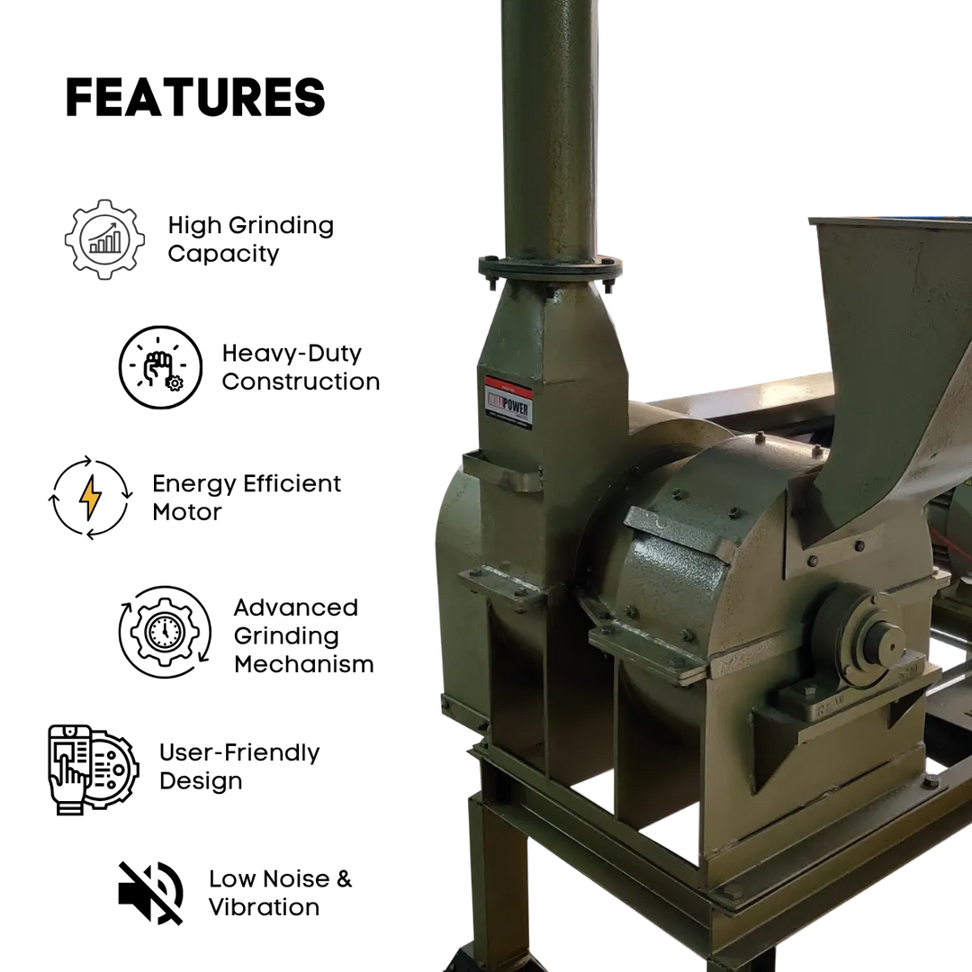 pulverizer grinding machine features