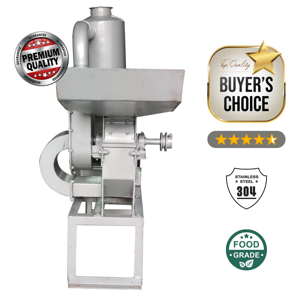చిన్న వ్యాపారం కోసం మసాలా గ్రైండింగ్ యంత్రం వైపు