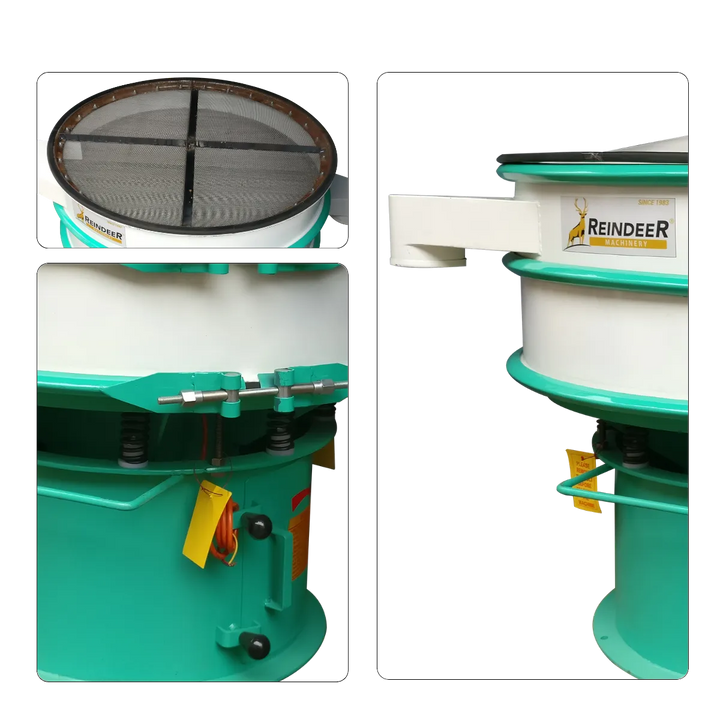 vibro sifter machine side view
